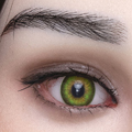blutrünstig grün Augen