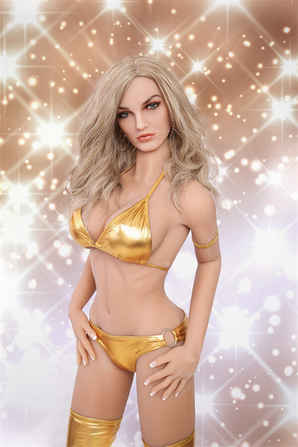 Weibliche blonde Heg 168 cm große TPE Sexpuppe