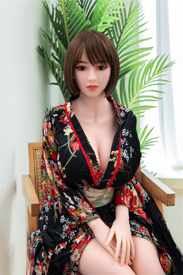 165cm japanische kurze Haare echte sexy Liebespuppe