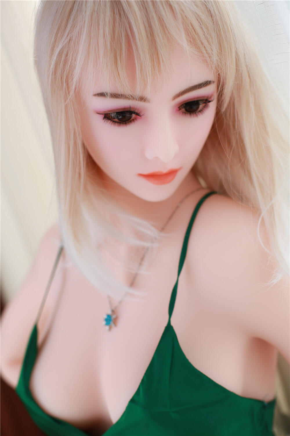 165cm sexy blonde Silikongeschlechtspuppe